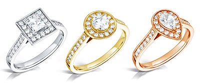 Halo rings