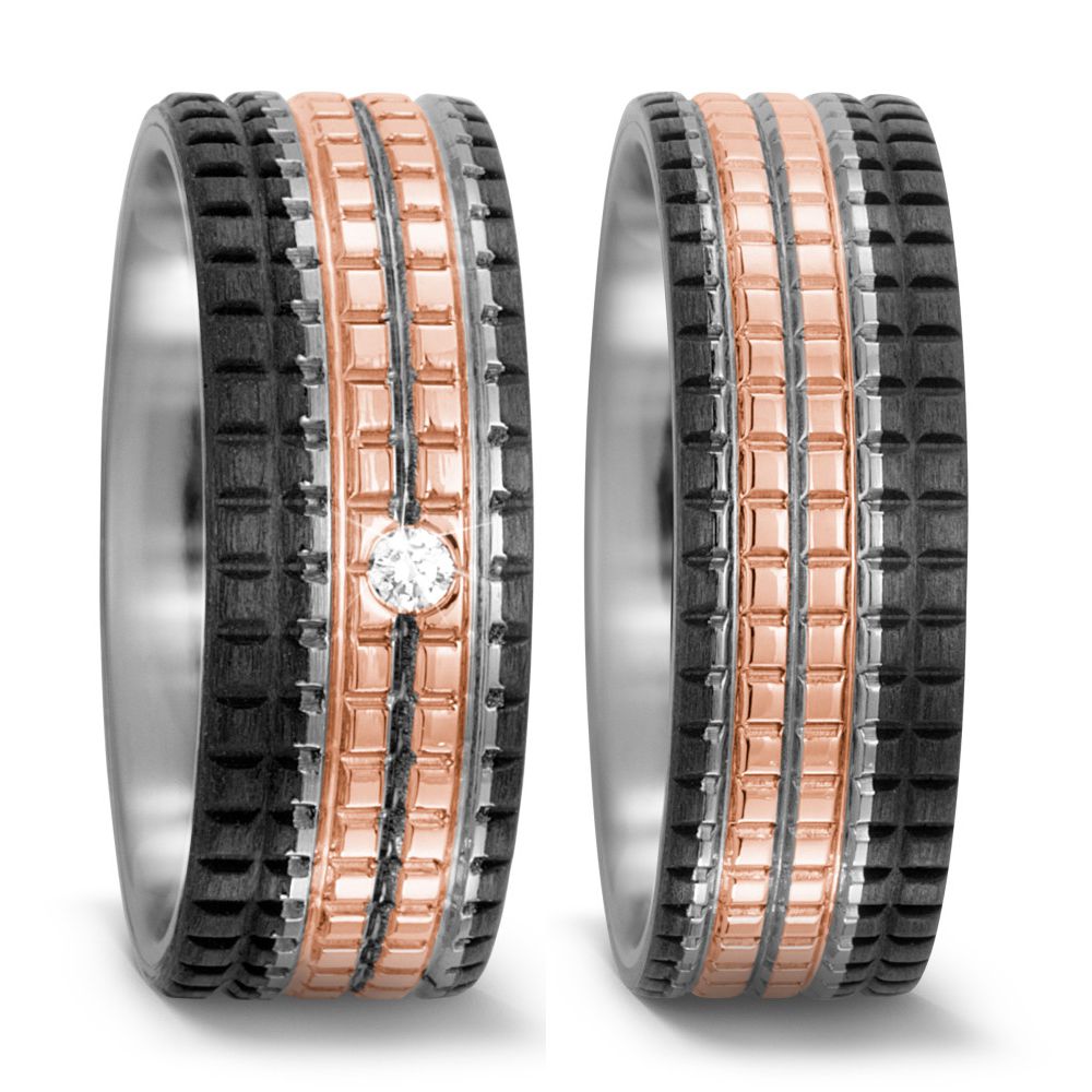 Carbon Flair Rose Bricks